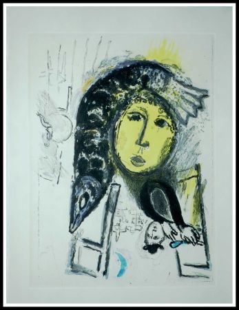 Eau-Forte Chagall - LES MAUVAIS SUJETS - Planche 3