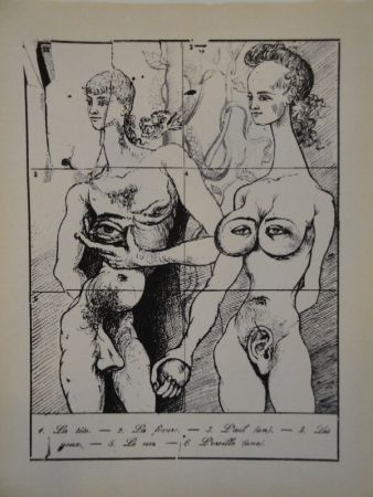 Livre Illustré Dali - Les métamorphoses érotiques.