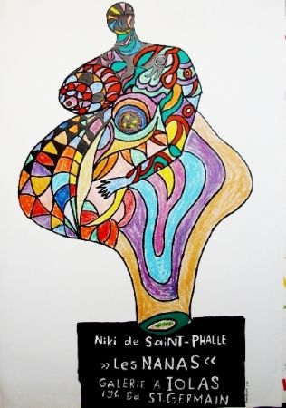 Affiche De Saint Phalle - Les nanas-exposition lolas