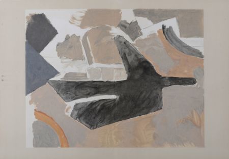Lithographie Braque - Les Oiseaux #III, 1967