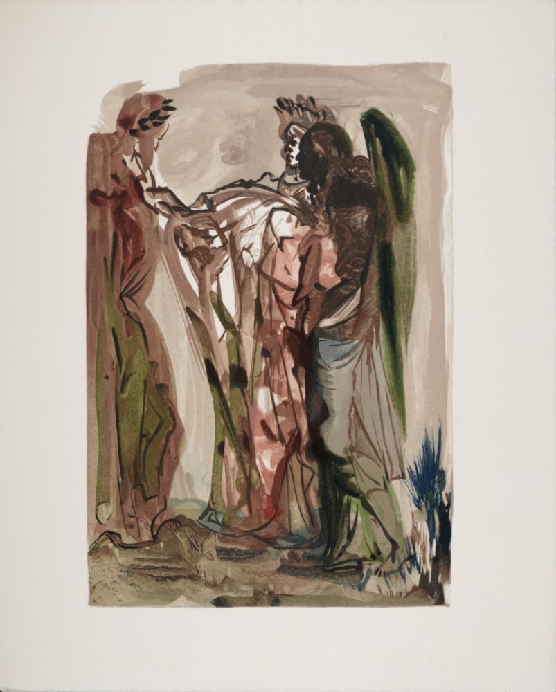 Gravure Sur Bois Dali - Les Orgueilleux, 1963