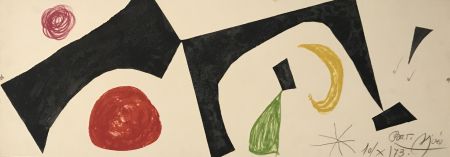 Lithographie Miró - Les Penalites de l'Enfer ou Les Nouvelles-Hebrides 7