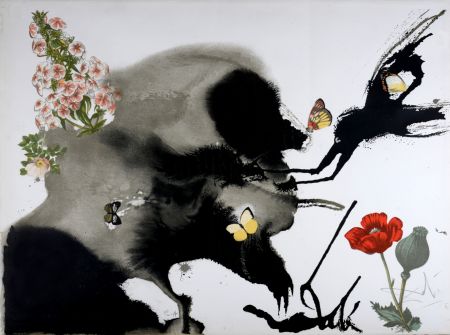 Lithographie Dali - Les Saisons : Autumn, 1972 - Hand-signed