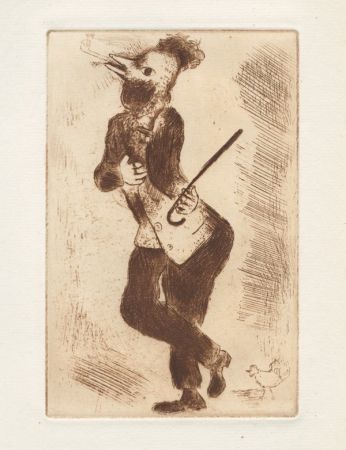 Gravure Chagall - Les Sept péchés capitaux (The Seven Deadly Sins),