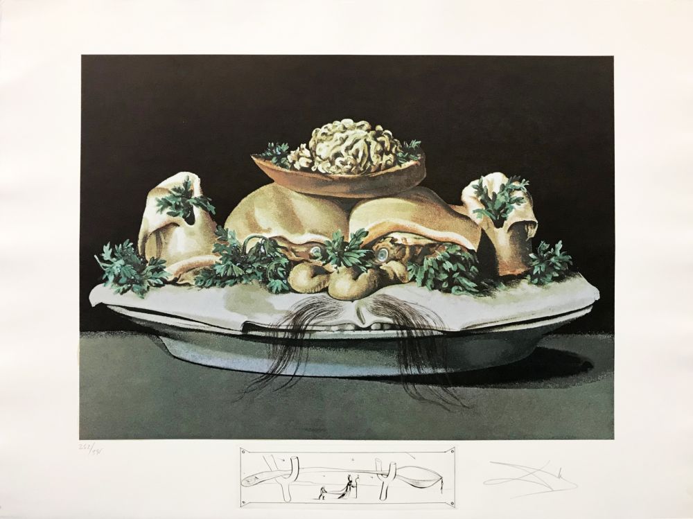 Lithographie Dali - LES SUPRENES DE MAILLAISE LILIPUTIENS