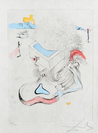 Gravure Dali - Les Tiroirs