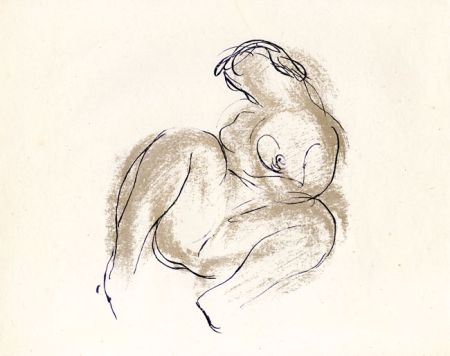 Lithographie Fautrier - Lespugue