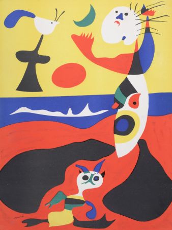 Lithographie Miró - L’Eté, 1938