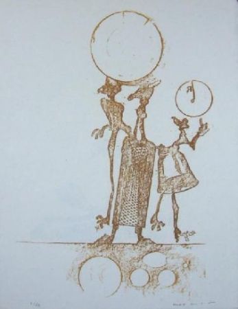 Lithographie Ernst - Lewis Carroll's Wunderhorn 18