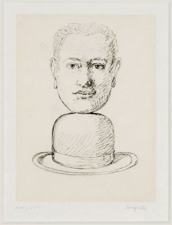 Aucune Technique Magritte - L’Homme au chapeau Melon 
