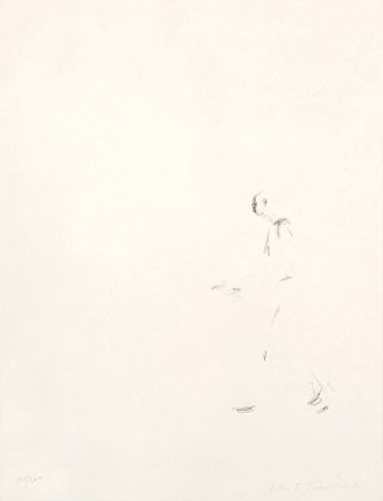 Lithographie Giacometti - L'Homme qui marche