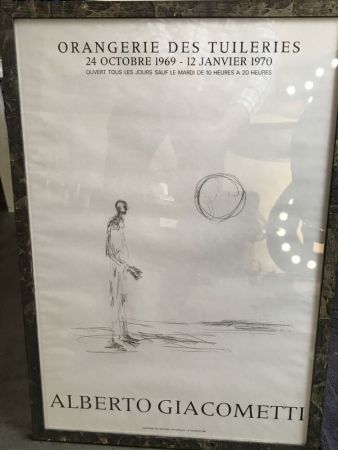 Affiche Giacometti - L'homme qui marche au soleil
