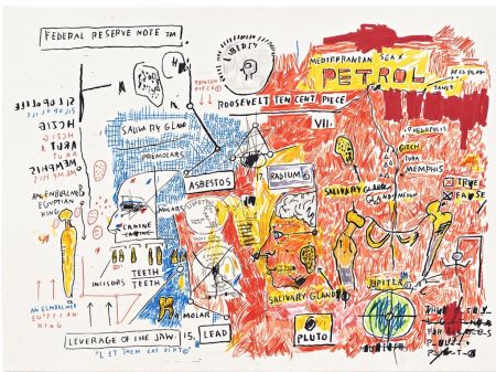 Sérigraphie Basquiat - Liberty