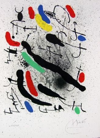 Lithographie Miró - LIBERTÉ DES LIBERTÉS (Libro)