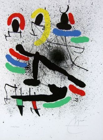 Lithographie Miró - LIBERTÉ DES LIBERTÉS (Libro)