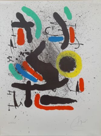 Lithographie Miró - Liberté des libertés 