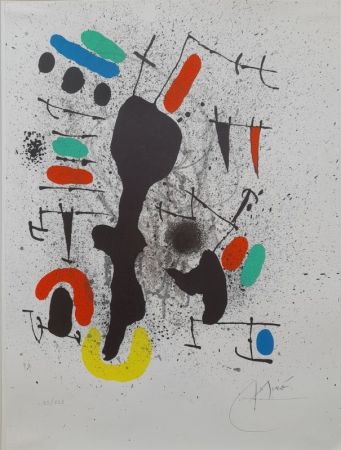 Lithographie Miró - Liberté des libertés