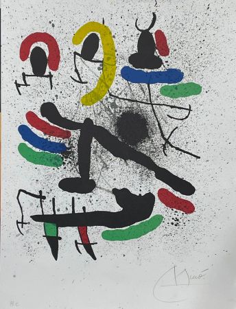 Lithographie Miró - Liberté des libertés 1