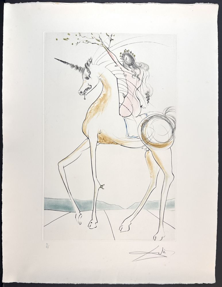 Gravure Dali - Licone et Gangaride