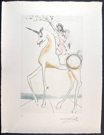 Gravure Dali - Licone et Gangaride