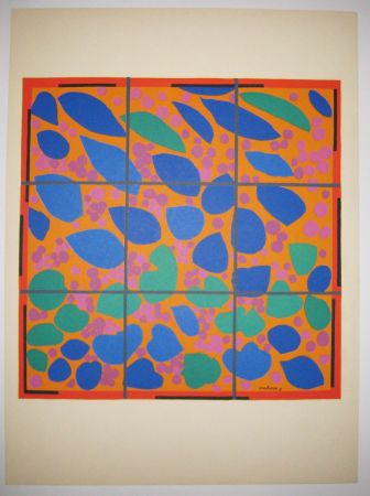Lithographie Matisse - Lierre en fleurs.