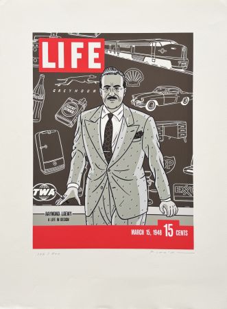 Sérigraphie Floc'h - Life - Raymond Loewy