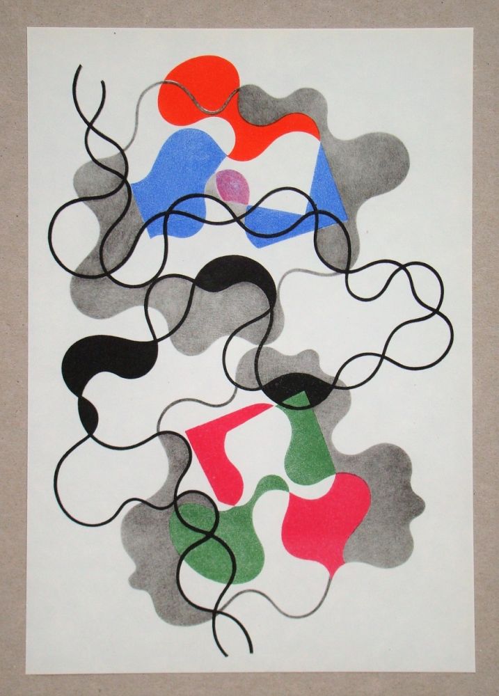 Héliogravure Taeuber-Arp - Lignes d'été, 1942