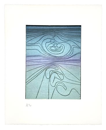 Gravure Sur Bois Müller - LIGNES MALIGNES - LA TATOUÉE