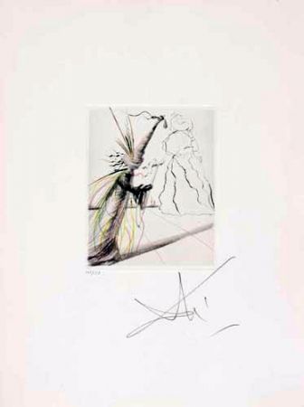 Gravure Dali - L'Illusioniste (The Illusionist)