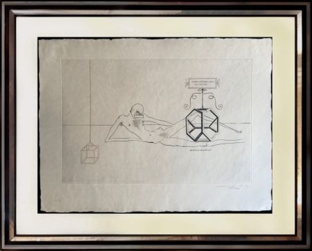 Pointe-Sèche Dali - 'L’immortalitè tetraèdrique du cube'