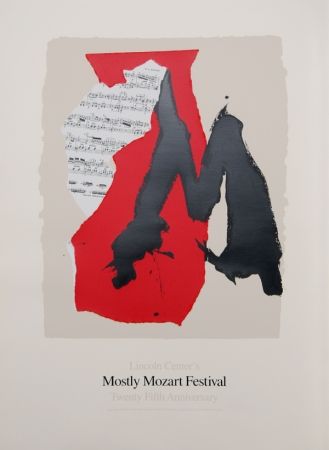 Lithographie Motherwell - Lincoln Center Mostly Mozart, 25th Anniversary