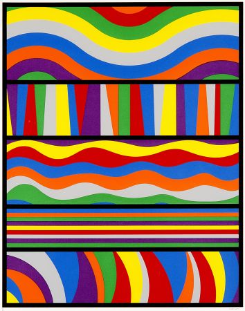 Sérigraphie Lewitt - Lincoln Center Print