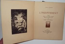 Livre Illustré Simon-Barboux - L'indifférent