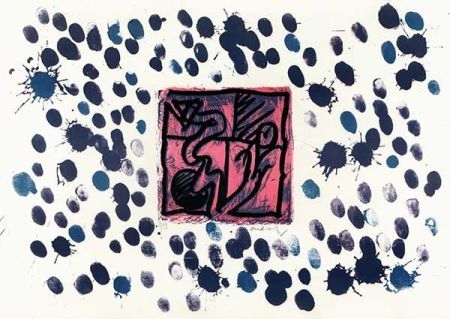 Lithographie Alechinsky - Lino litho