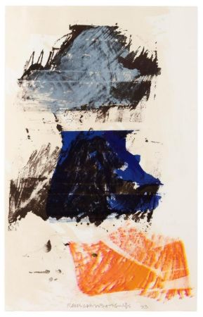 Lithographie Rauschenberg - Lion Rhyme