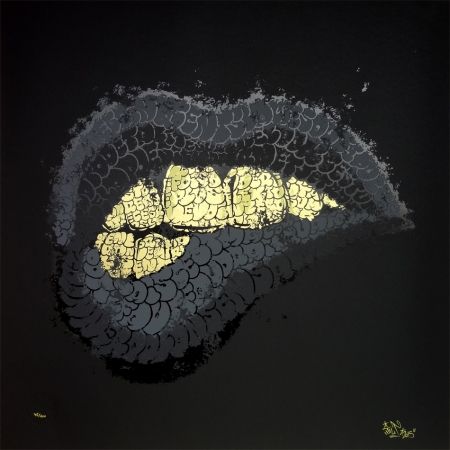Sérigraphie Tilt - Lipstick (black)