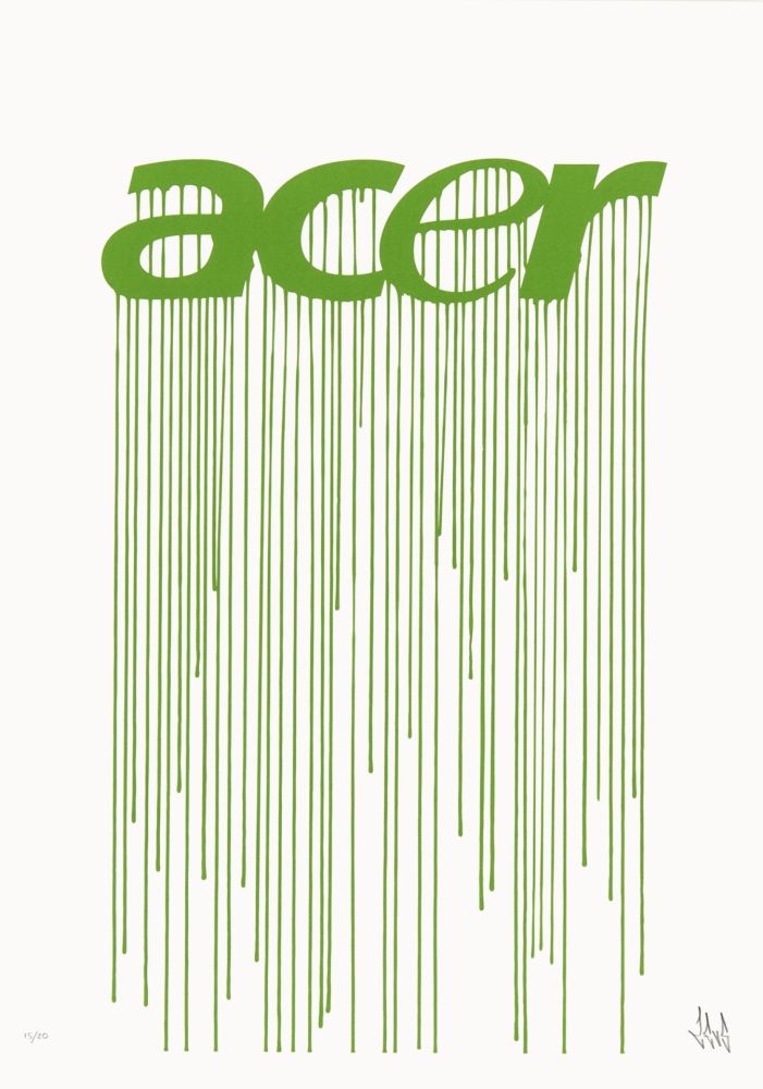 Sérigraphie Zevs - Liquidated Acer