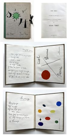 Livre Illustré Miró - Lise Hirtz. IL ÉTAIT UNE PETITE PIE. Exemplaire de Georges Hugnet avec double dédicace, signé (1928)