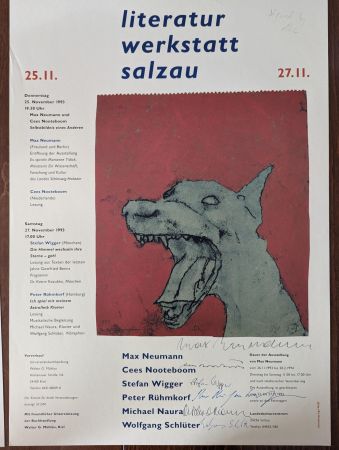 Affiche Neumann - Literatur Werkstatt Salzau