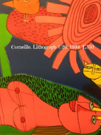 Lithographie Corneille - Lithograph 7/200