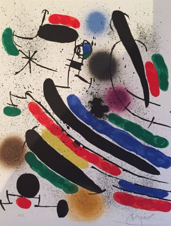 Lithographie Miró - Lithograph I 