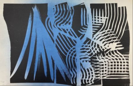 Lithographie Hartung - Lithograph XIV from Farandole