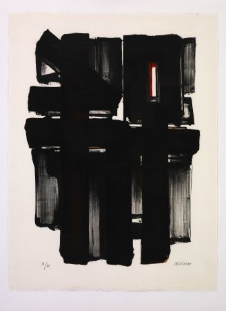 Lithographie Soulages - Lithographie 2