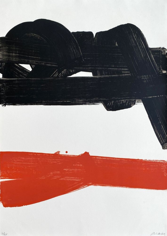 Lithographie Soulages - Lithographie 27