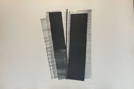 Lithographie Hartung - Lithographie Farandoles VI