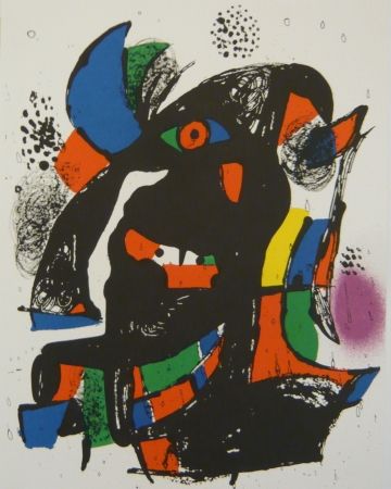 Lithographie Miró - Lithographie  II