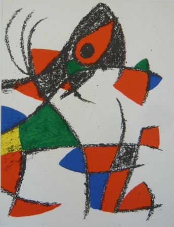 Photographie Miró - Lithographie II Miro lithographe II