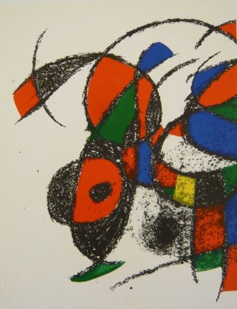 Lithographie Miró - Lithographie  III