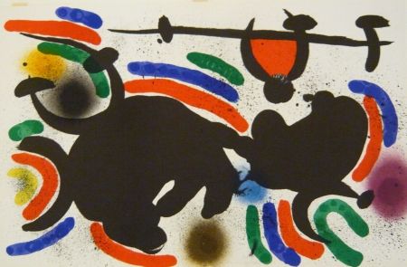 Lithographie Miró - Lithographie  IV