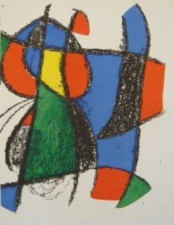 Lithographie Miró - Lithographie  Miro Lithographe II